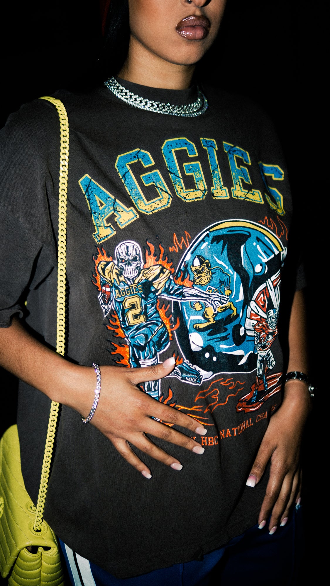 Aggie Football Vintage Tee